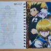 Hunter X Hunter Cuaderno Holográfico Con Esquelas Anime