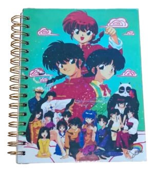 D_NQ_NP_2X_942123-MLC75771777030_042024-F Cuaderno Ranma 1/2 Holográfico Anime Manga Akane