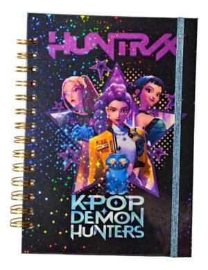 D_NQ_NP_2X_943320-MLC91055111334_092025-F Las Guerreras Kpop Agenda Holografica Con Esquelas Y Sticker
