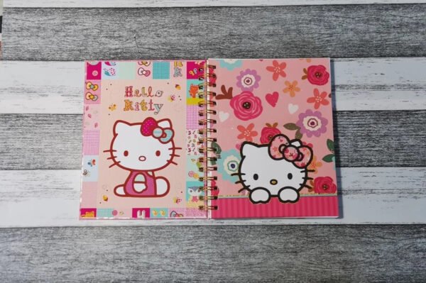 Cuaderno Hello Kitty Holográfico Anime Kawaii