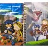 Made In Abyss Cuaderno Holográfico Con Esquelas Anime