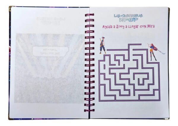 Las Guerreras K-pop Libro De Actividades Y Juegos Para Niños