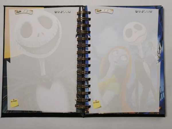 D_NQ_NP_2X_950927-MLC52173338982_102022-F l Extraño Mundo De Jack Agenda Cuero Cuaderno Tim Burton