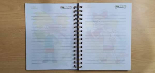 Hey Arnold Cuaderno Holográfico Con Diseño Anime Nickelodeon