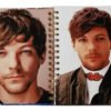 Louis Tomlinson Cuaderno Holográfico Con Esquelas