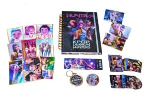 D_NQ_NP_2X_958990-MLC91057076278_092025-F Las Guerreras K-pop Pack Holografico Agenda - Llavero Y Mas