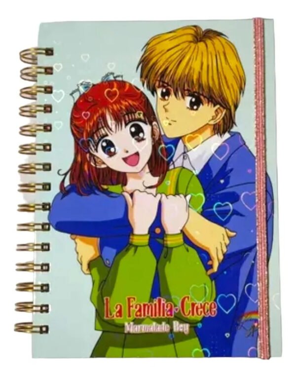 D_NQ_NP_2X_959336-MLC76231736062_052024-F Marmalade Boy Agenda Holografica La Familia Crece Anime