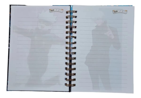 D_NQ_NP_2X_961351-MLC76657571612_062024-F Gojo Satoru Pack Holografico Cuaderno Anime