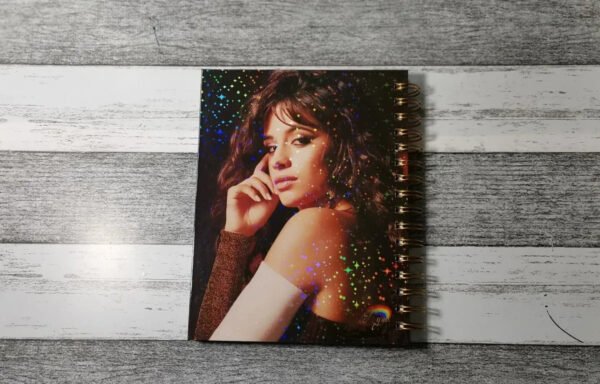 Camila Cabello Cuaderno Holográfico Con Esquelas