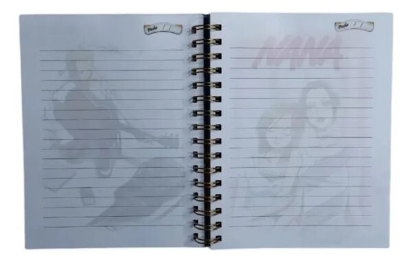 D_NQ_NP_2X_961768-MLC94687600108_102025-F Nana Anime Diario De Vida Holografico Con Candado Y Llaves Holográfico