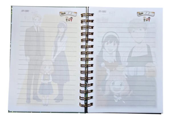 Spy X Family Cuaderno Holográfico Con Esquelas Anime