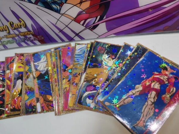 D_NQ_NP_2X_970576-MLC46306855456_062021-F Los Caballeros Del Zodiaco Card Años 1988 1989 2004 Holografico