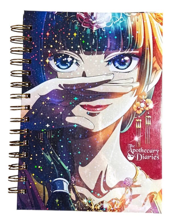 D_NQ_NP_2X_978266-MLC86225837635_062025-F Los Diarios De La Boticaria Cuaderno Holográfico Con Esquela