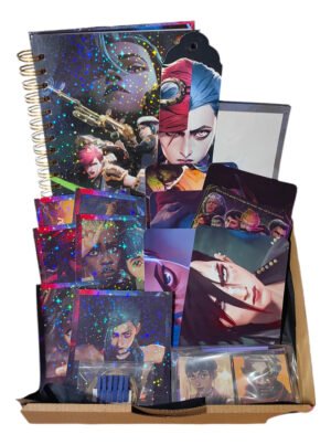 Arcane Pack Holográfico Cuaderno Polaroids Y Más