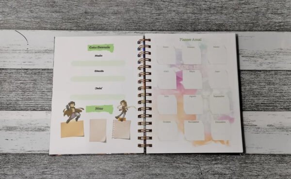 Made In Abyss Cuaderno Holográfico Con Esquelas Anime