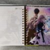D_NQ_NP_2X_993796-MLC52584291614_112022-F Violet Evergarden Cuaderno Holográfico Con Esquelas Anime