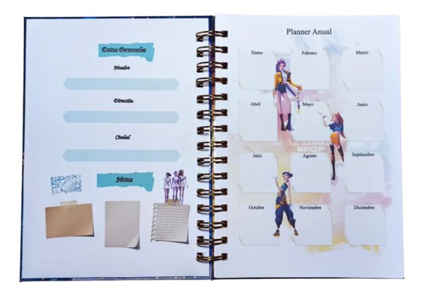 Las Guerreras Kpop Cuaderno Holografico Con Diseño Huntrix