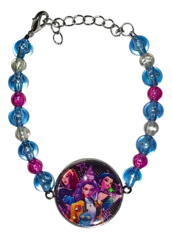 Las Guerreras K-pop Set Pulsera Collar Anillo Bisuteria