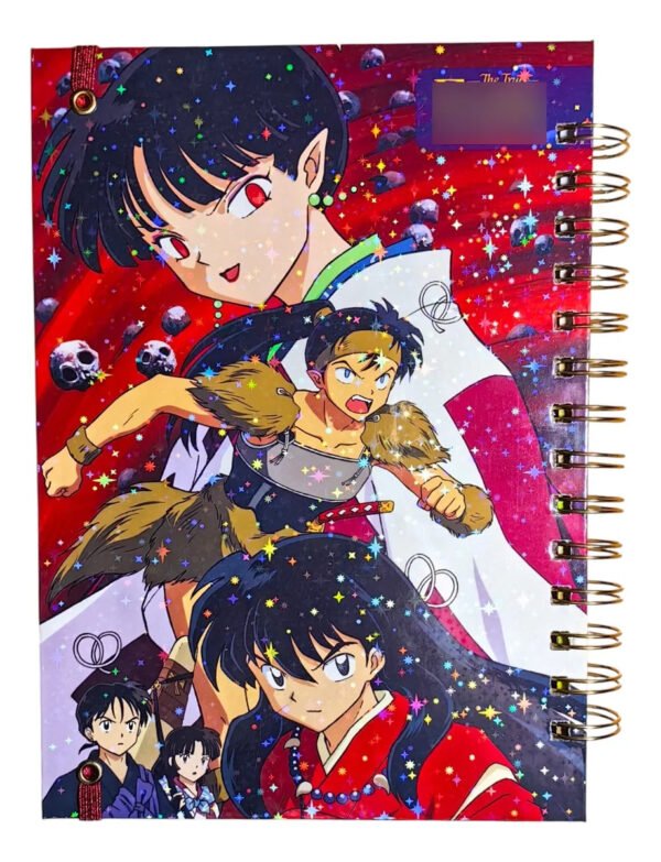 D_NQ_NP_2X_999446-MLA103751051641_012026-F Inuyasha Agenda Holografica 2026/2027 +stickers