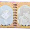 D_NQ_NP_2X_606963-MLC108440853749_032026-F Sailor Moon Agenda Glitter Elastico Con Dije Y Stickers