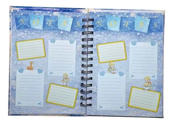 D_NQ_NP_2X_645820-MLC108265729917_032026-F El Principito Agenda Ilustrada Tapa Dura Glitter