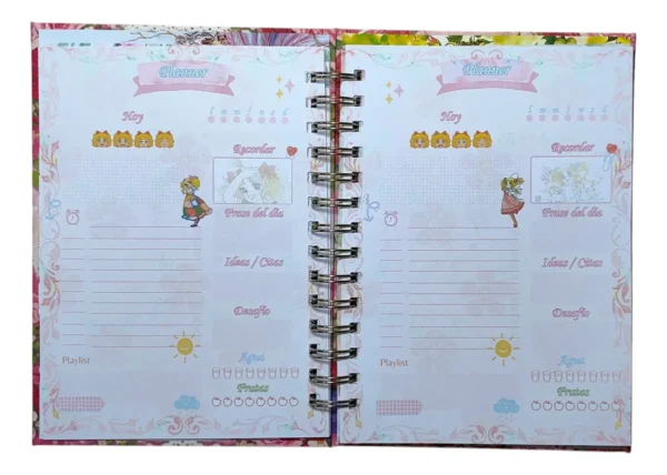 D_NQ_NP_2X_662459-MLC108265626821_032026-F Candy Candy Agenda Glitter Con Esquelas