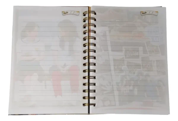 D_NQ_NP_2X_665318-MLC110062054471_042026-F 2521 K Drama Cuaderno Holográfico A5 Tapas Duras Agenda