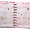 D_NQ_NP_2X_676164-MLC108439789115_032026-F Sailor Moon Agenda Glitter Elastico Con Dije Y Stickers
