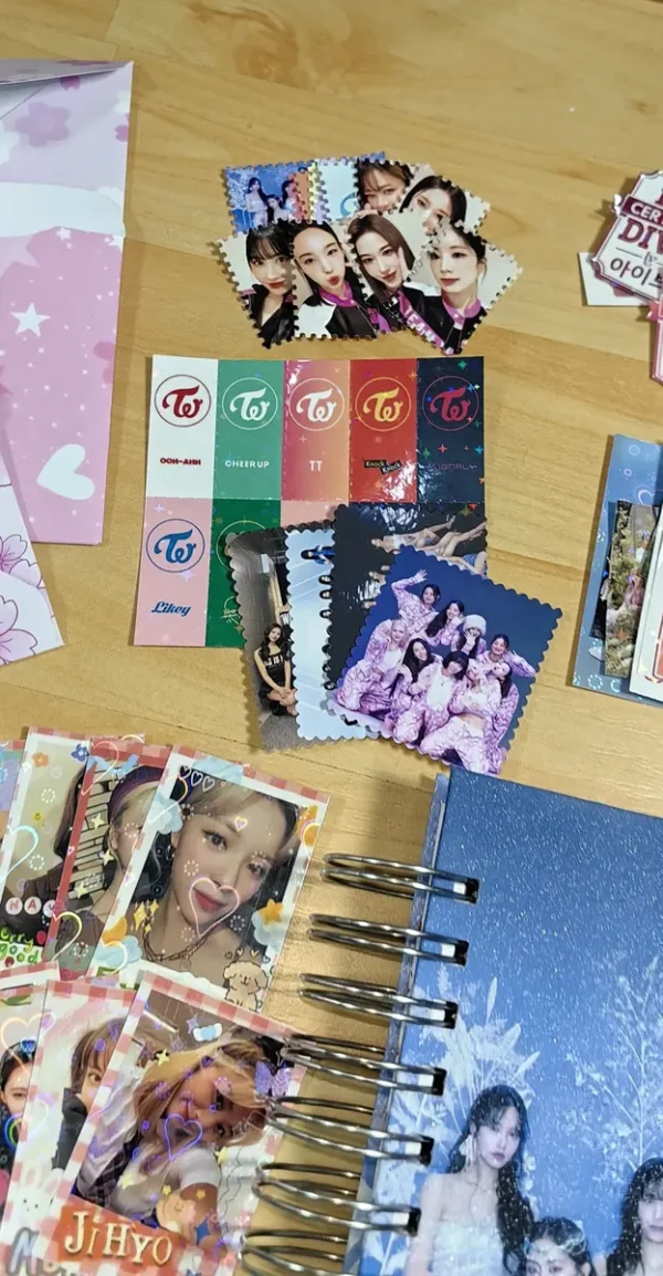 D_NQ_NP_2X_699128-MLC108112590058_032026-F Kit Agenda Twice Kpop Con 200 Stickers Journaling Scrapbook