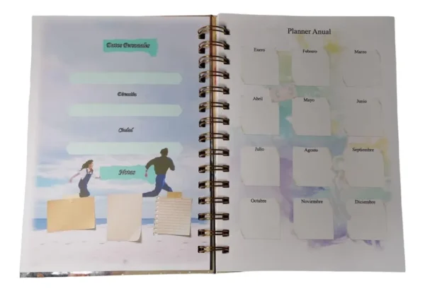D_NQ_NP_2X_756118-MLC110061139385_042026-F 2521 K Drama Cuaderno Holográfico A5 Tapas Duras Agenda