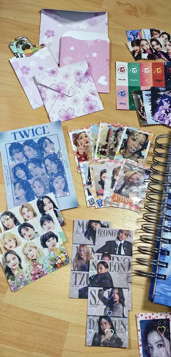 D_NQ_NP_2X_765623-MLC108888493917_032026-F Kit Agenda Twice Kpop Con 200 Stickers Journaling Scrapbook