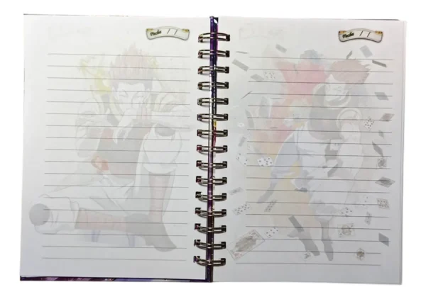 D_NQ_NP_2X_807918-MLC107760852222_032026-F Cuaderno / Agenda Hisoka Hunter X Hunter Holográfico Anime