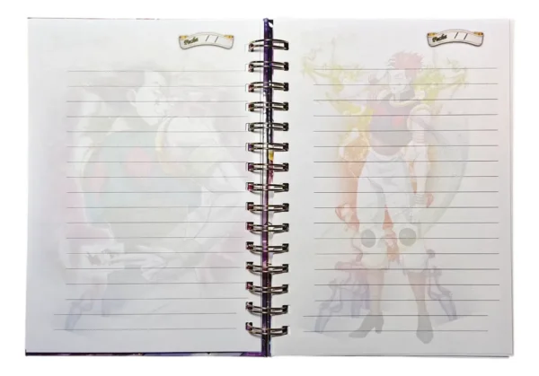 D_NQ_NP_2X_870542-MLC108508440075_032026-F Cuaderno / Agenda Hisoka Hunter X Hunter Holográfico Anime