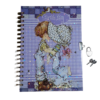 D_NQ_NP_2X_875465-MLC91999819766_092025-F Diario Con Candado Sarah Kay Holográfico Grande B5 Stickers