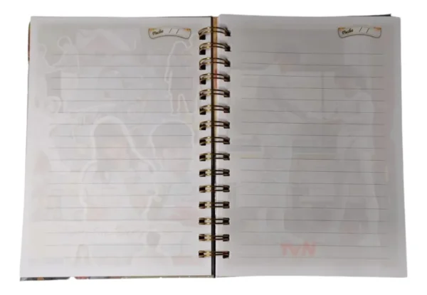 D_NQ_NP_2X_879483-MLC110062054475_042026-F 2521 K Drama Cuaderno Holográfico A5 Tapas Duras Agenda