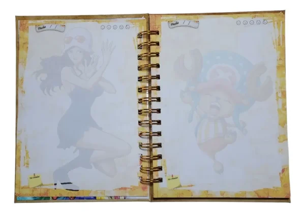 D_NQ_NP_2X_985899-MLC69861236862_062023-F Diario One Piece Con Candado Tapa Dura Tipo Cuero Luffy