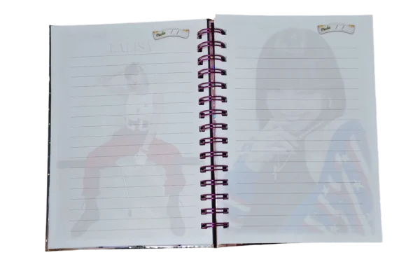 Lisa Blackpink Cuaderno Holográfico A5 Tapas Duras Agenda