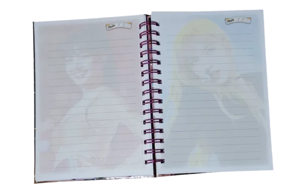 Lisa Blackpink Cuaderno Holográfico A5 Tapas Duras Agenda